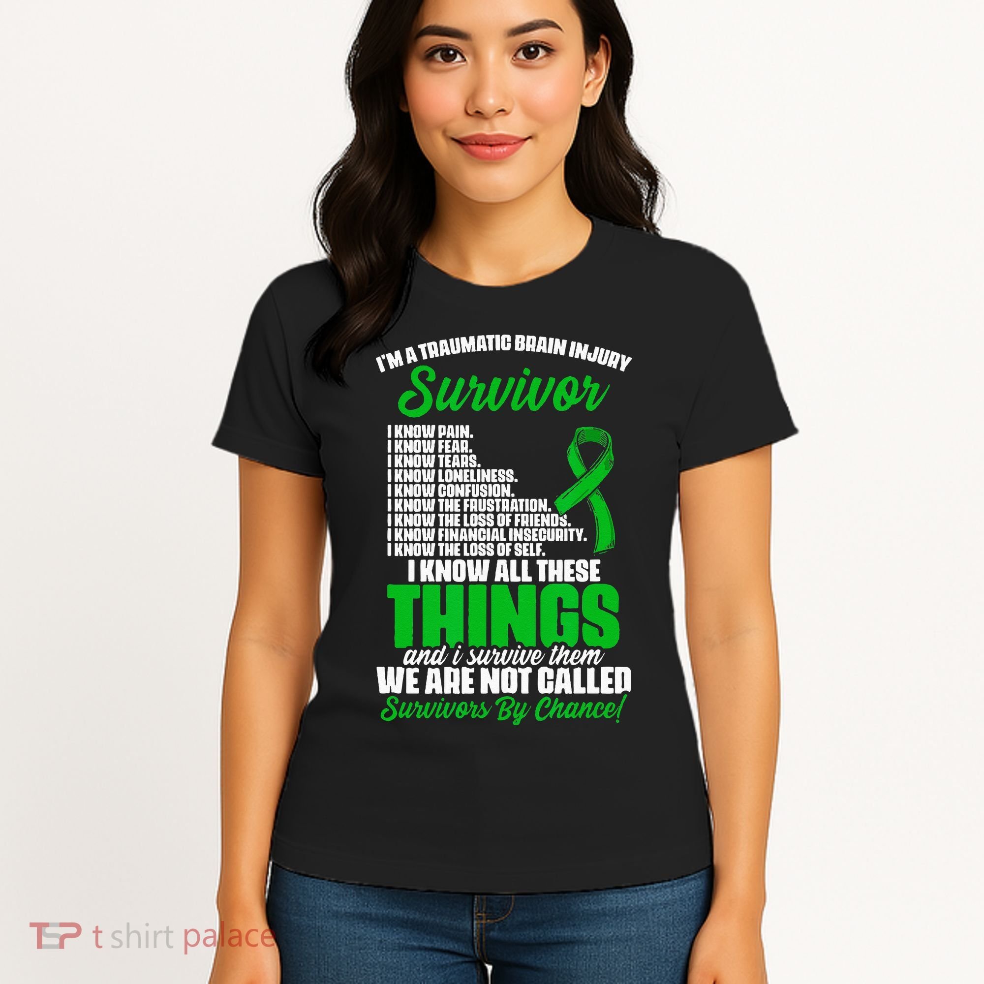 Traumatic Brain Injury Survivor Support TBI Survivor Women's T-Shirt