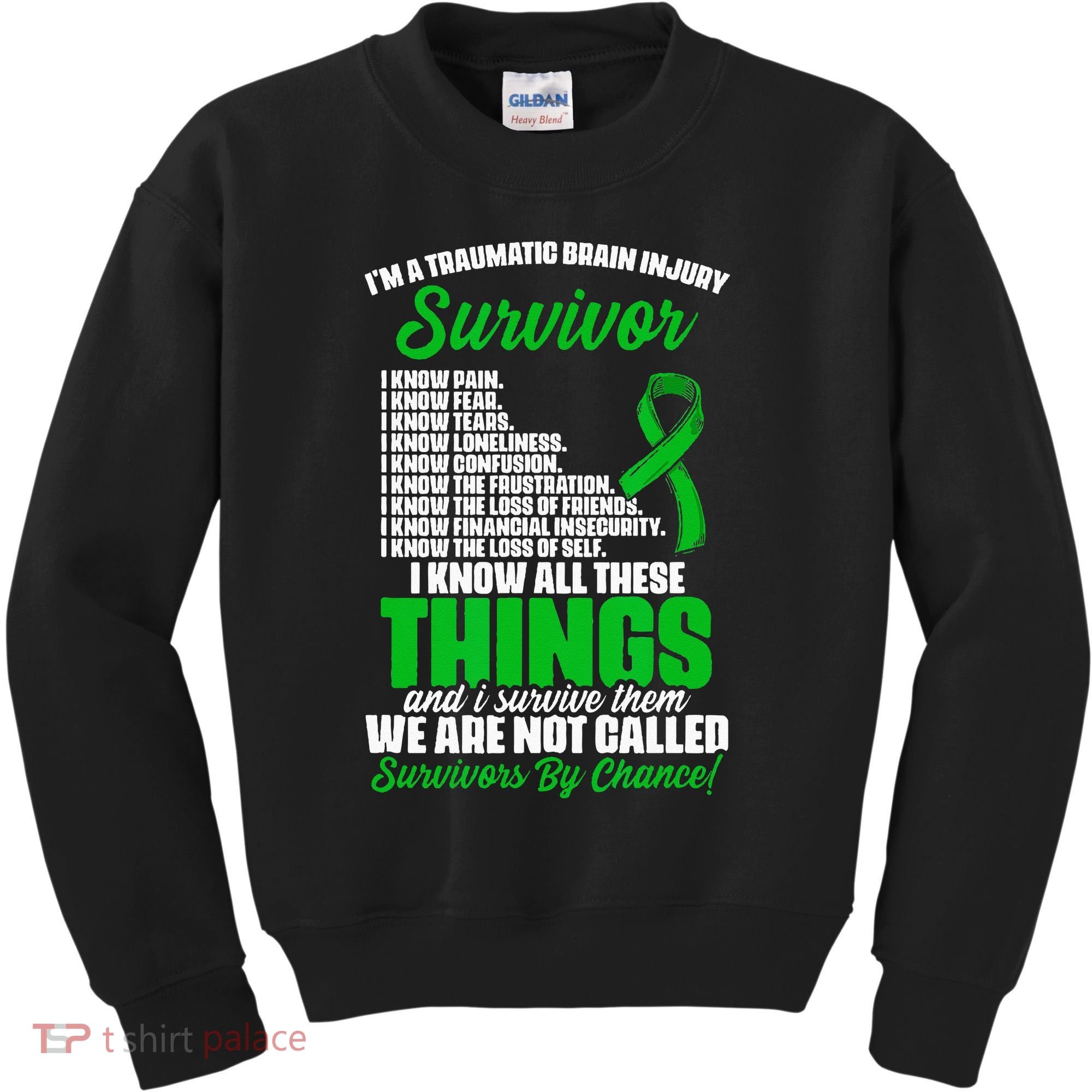 Traumatic Brain Injury Survivor Support TBI Survivor Kids Sweatshirt