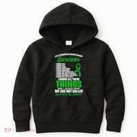Traumatic Brain Injury Survivor Support TBI Survivor Kids Hoodie thumb 0