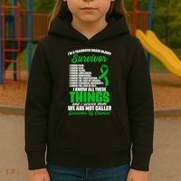 Traumatic Brain Injury Survivor Support TBI Survivor Kids Hoodie thumb 3
