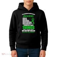 Traumatic Brain Injury Survivor Support TBI Survivor Kids Hoodie thumb 4