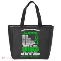 Traumatic Brain Injury Survivor Support TBI Survivor Tote Bag thumb 0
