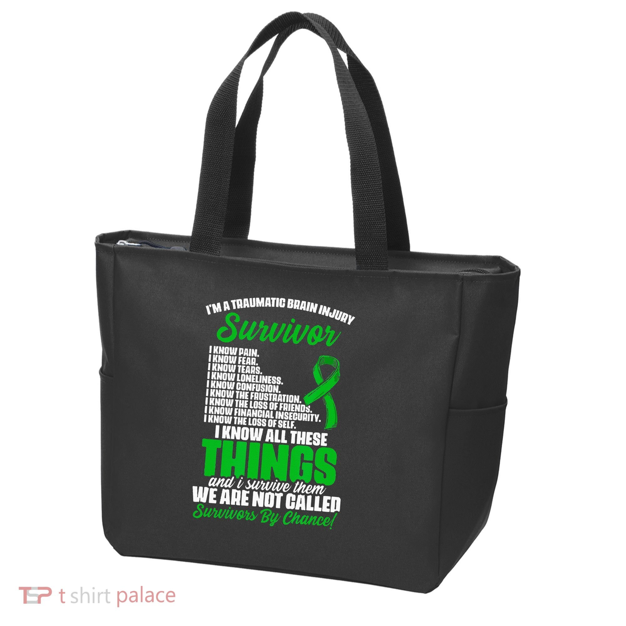 Traumatic Brain Injury Survivor Support TBI Survivor Tote Bag