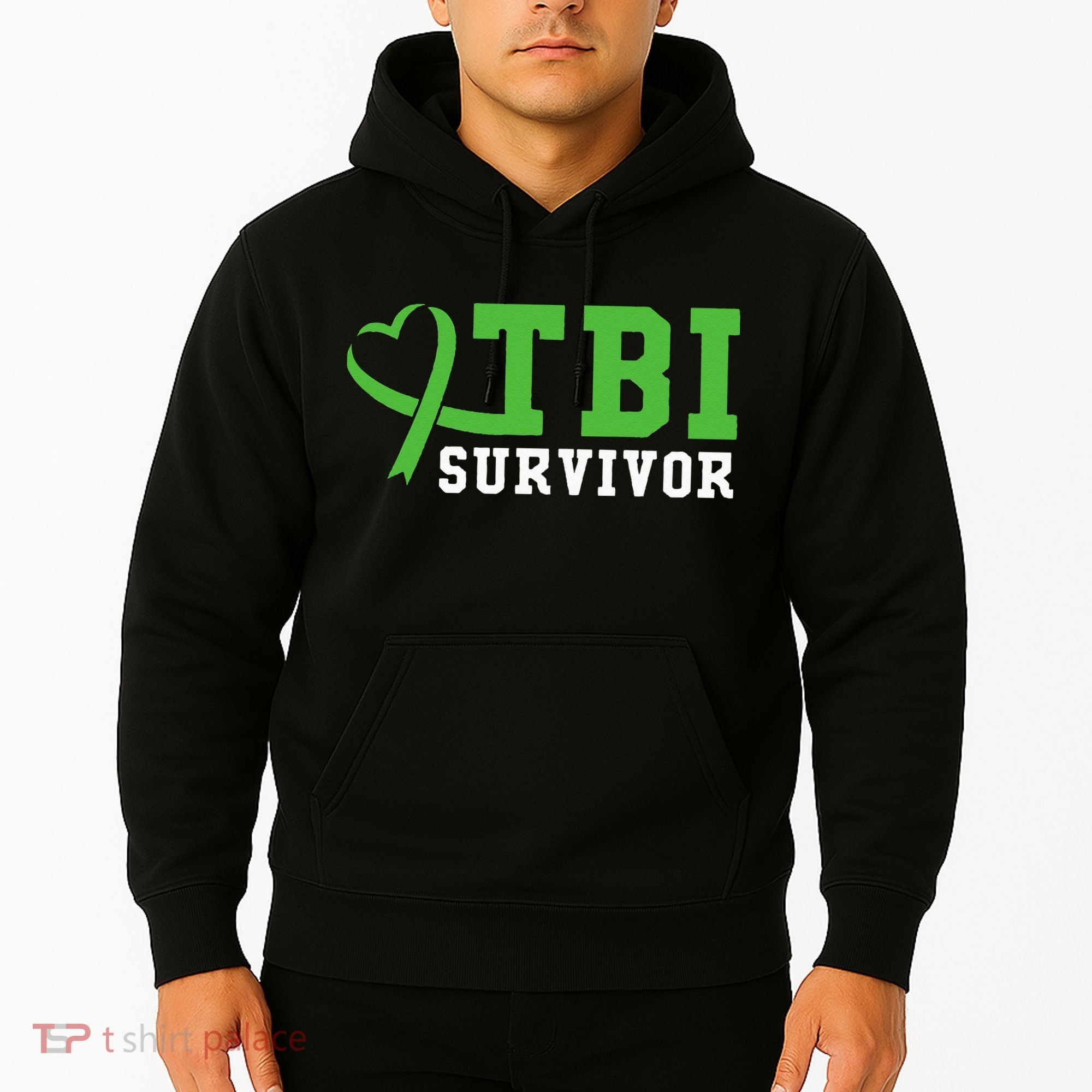 Traumatic Brain Injury TBI Survivor Hoodie