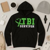 Traumatic Brain Injury TBI Survivor Hoodie thumb 3
