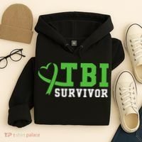 Traumatic Brain Injury TBI Survivor Hoodie thumb 4