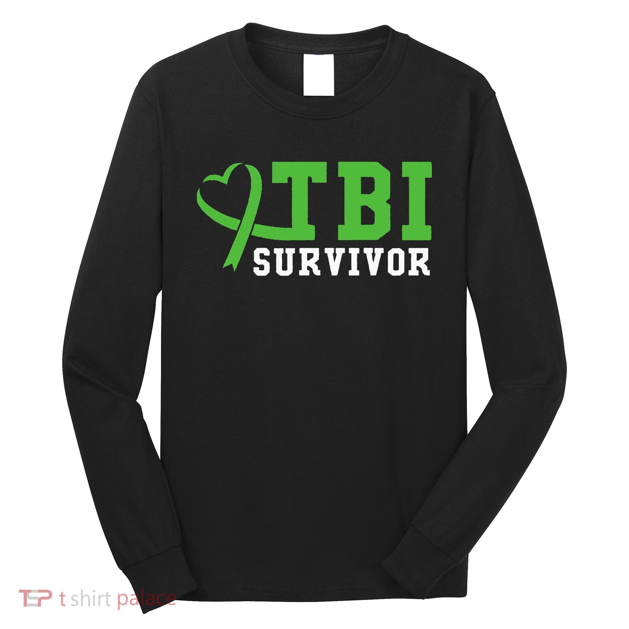 Traumatic Brain Injury TBI Survivor Long Sleeve Shirt