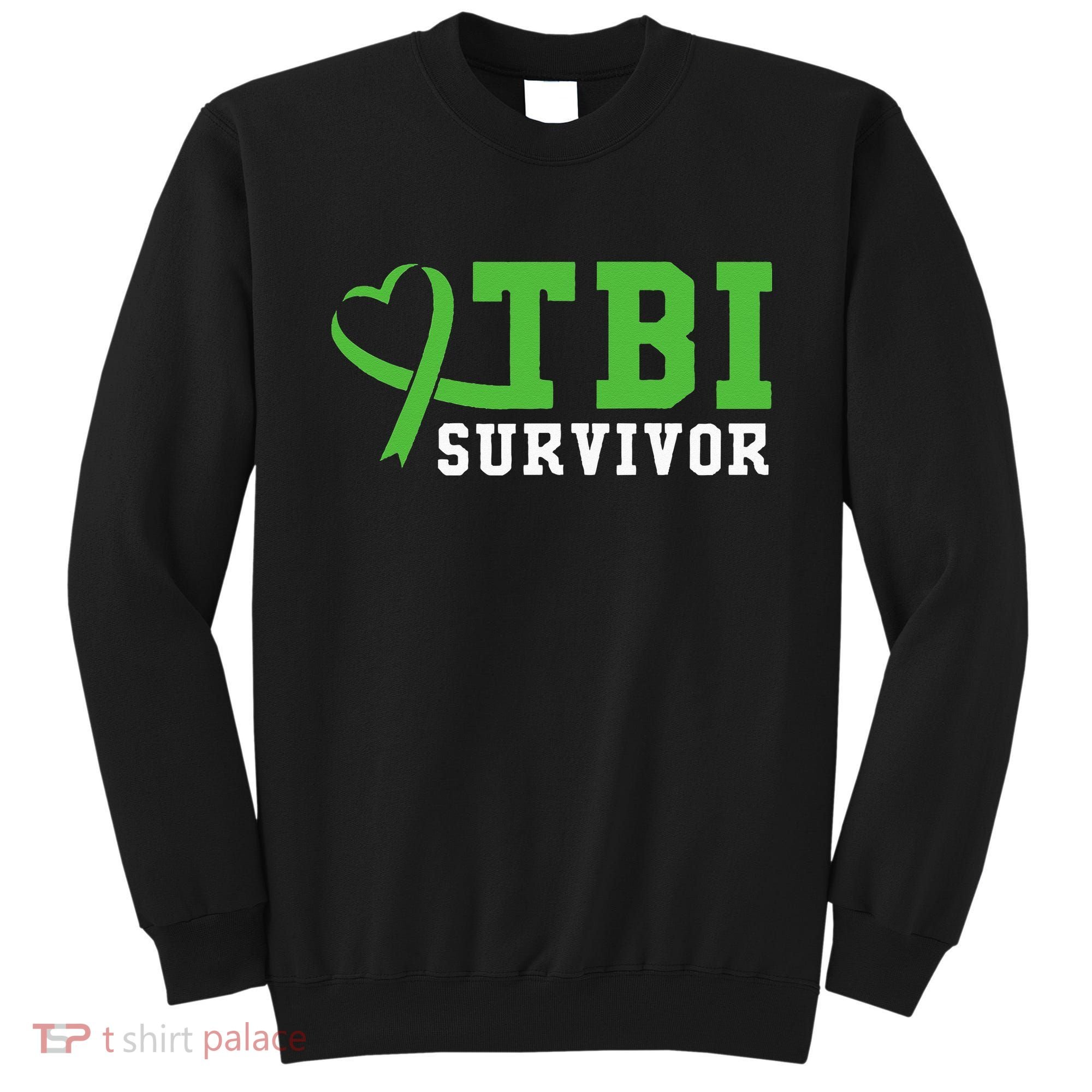 Traumatic Brain Injury TBI Survivor Sweatshirt