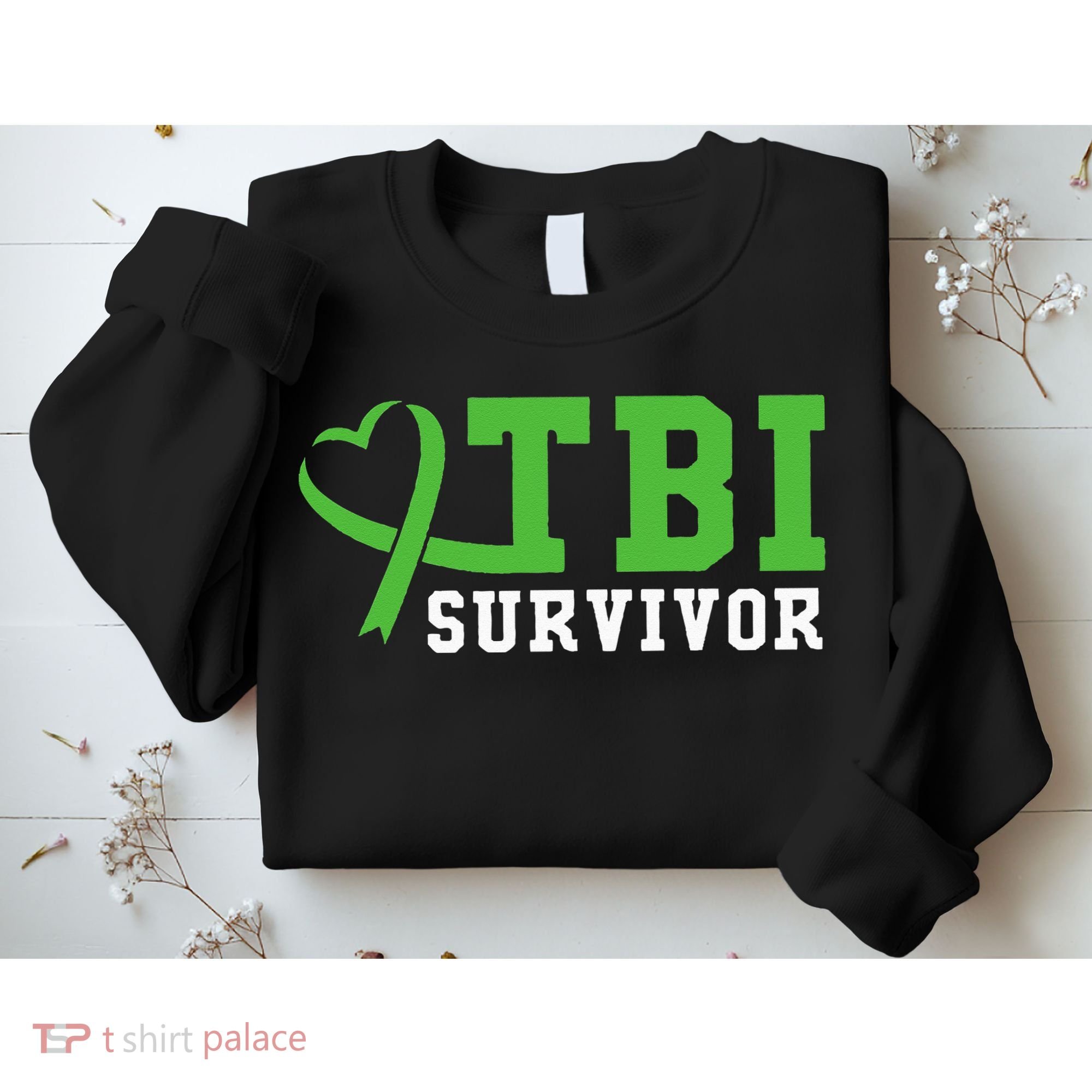 Traumatic Brain Injury TBI Survivor Sweatshirt