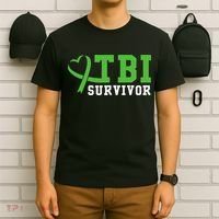 Traumatic Brain Injury TBI Survivor T-Shirt thumb 6
