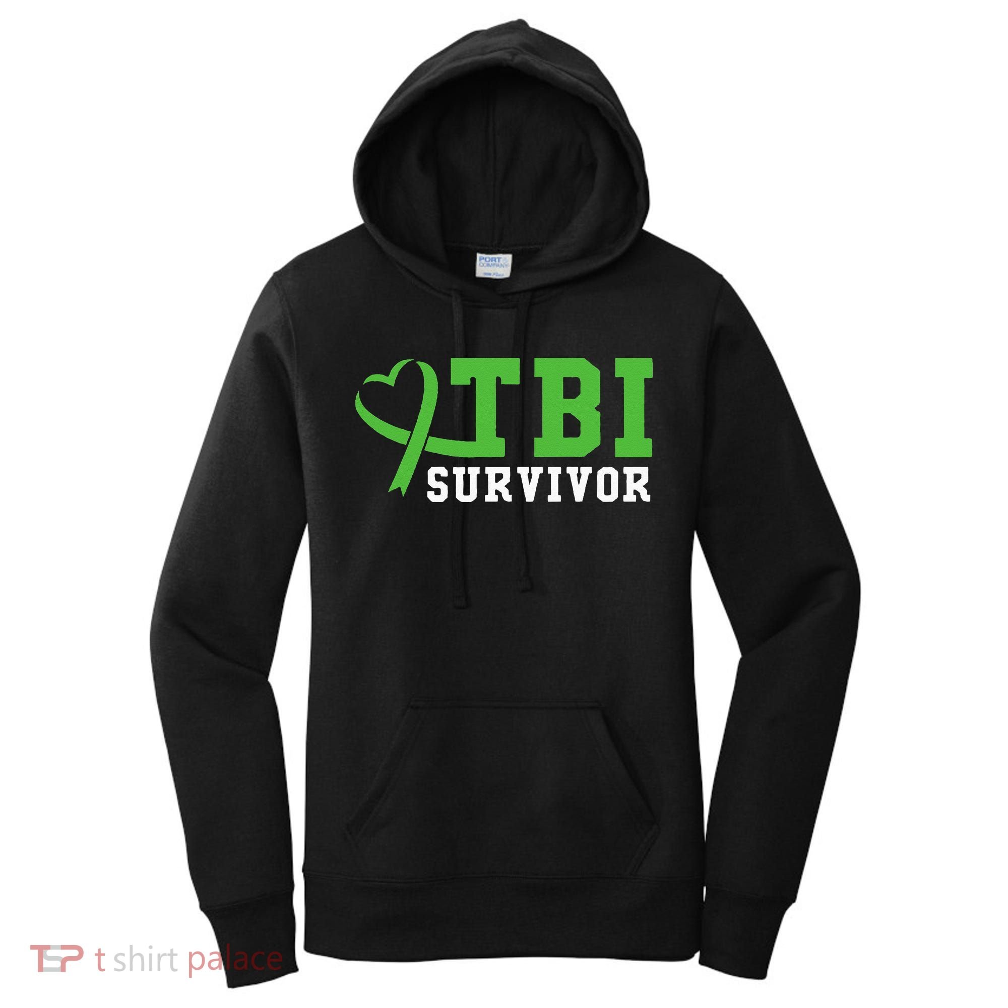 Traumatic Brain Injury TBI Survivor Women's Hoodie