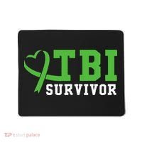 Traumatic Brain Injury TBI Survivor Mousepad thumb 0
