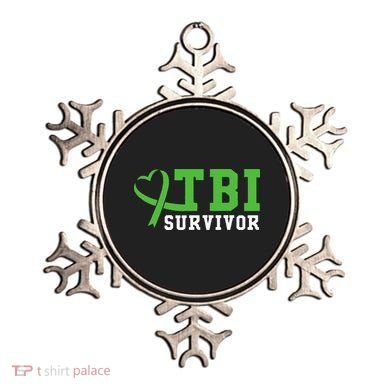 Traumatic Brain Injury TBI Survivor Ornament