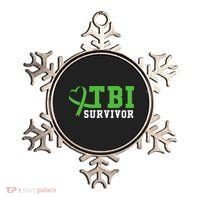 Traumatic Brain Injury TBI Survivor Ornament thumb 0