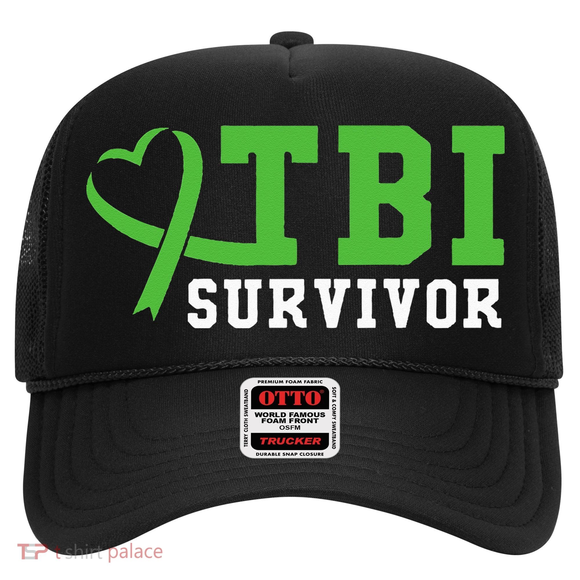 Traumatic Brain Injury TBI Survivor Hat