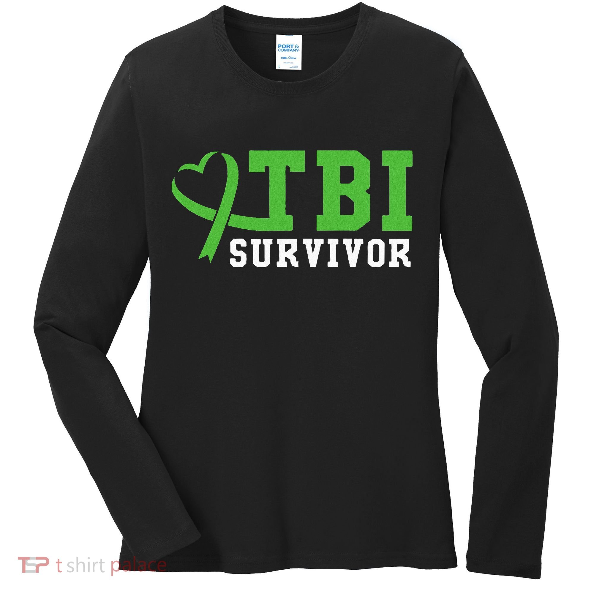 Traumatic Brain Injury TBI Survivor Women's Long Sleeve Shirt
