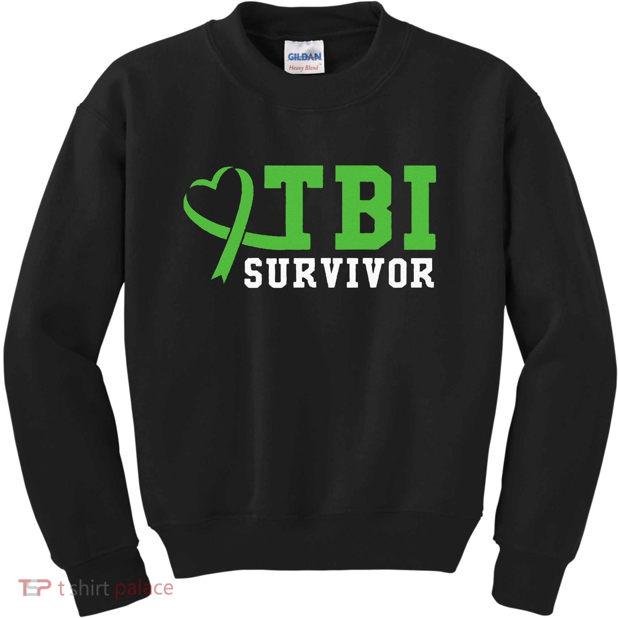 Traumatic Brain Injury TBI Survivor Kids Sweatshirt