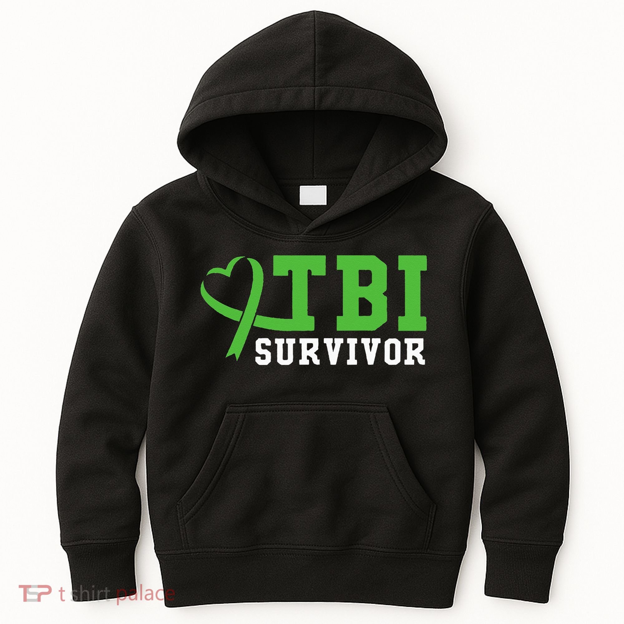 Traumatic Brain Injury TBI Survivor Kids Hoodie