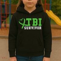 Traumatic Brain Injury TBI Survivor Kids Hoodie thumb 3