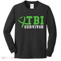 Traumatic Brain Injury TBI Survivor Kids Long Sleeve Shirt thumb 0
