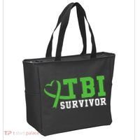 Traumatic Brain Injury TBI Survivor Tote Bag thumb 2