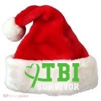 Traumatic Brain Injury TBI Survivor Santa Hat thumb 0