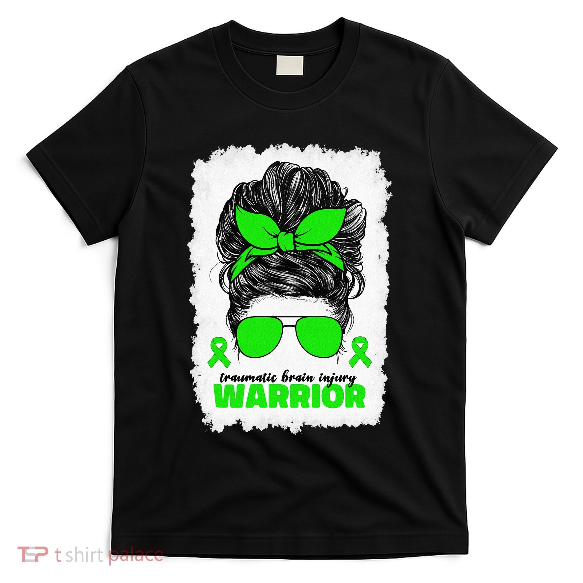 Traumatic Brain Injury Warrior For Women TBI Awareness Month T-Shirt