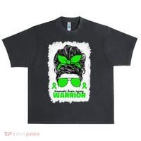Traumatic Brain Injury Warrior For Women TBI Awareness Month Urban Oversized Heavyweight T-Shirt thumb 0