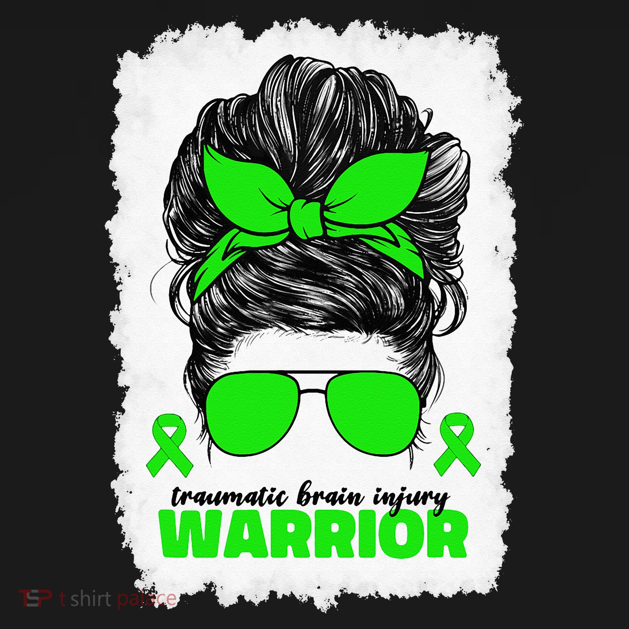 Traumatic Brain Injury Warrior For Women TBI Awareness Month Mousepad