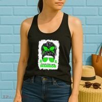 Traumatic Brain Injury Warrior For Women TBI Awareness Month Women's Tank Top thumb 2