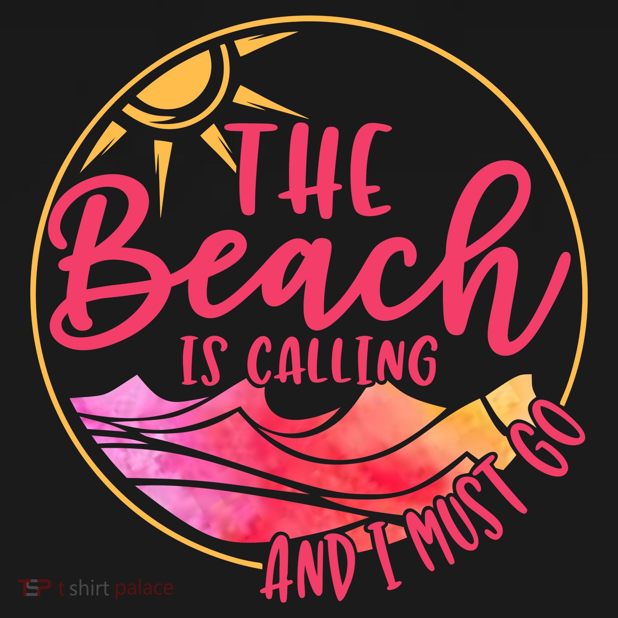 The Beach Is Calling And I Must Go Backpack