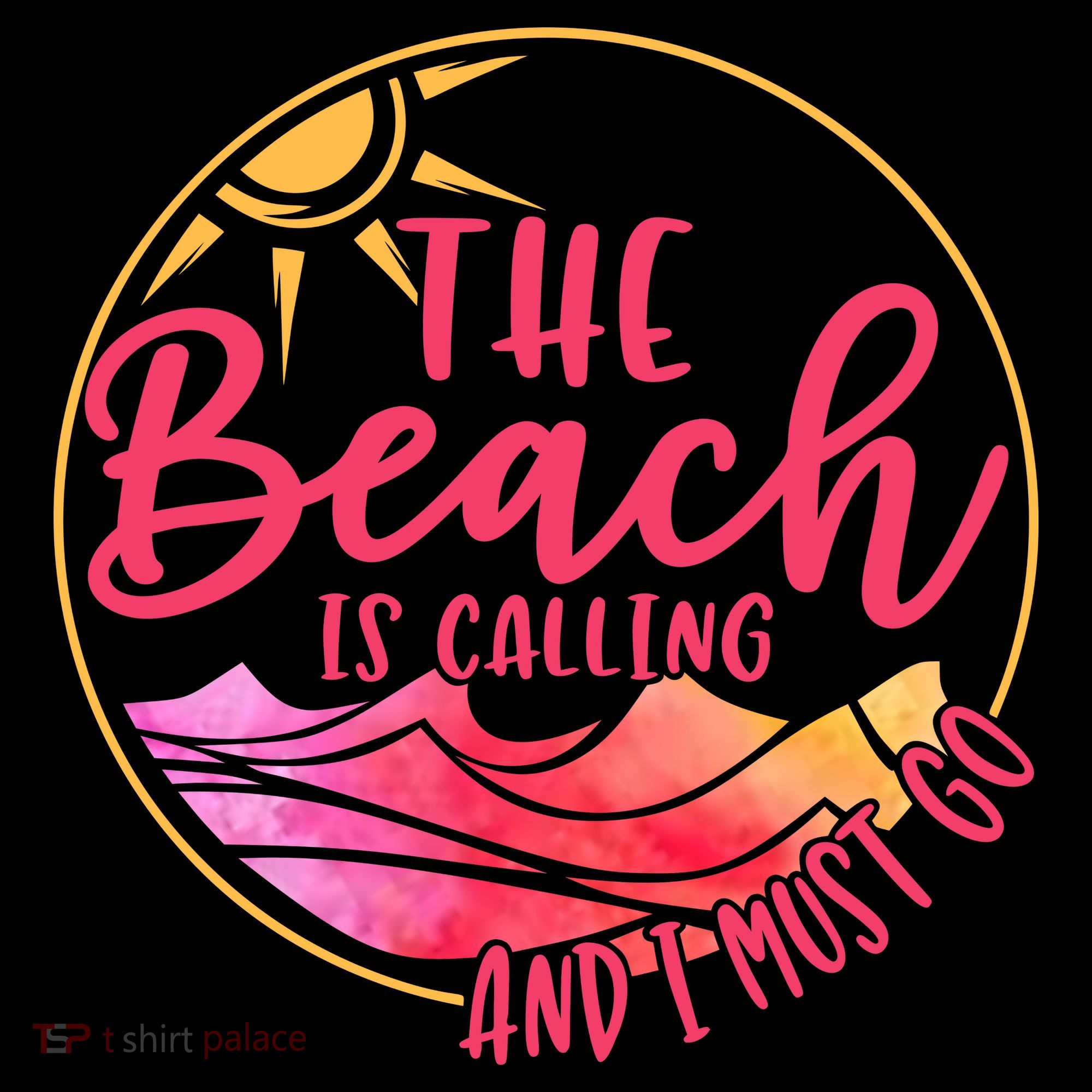 The Beach Is Calling And I Must Go Coaster