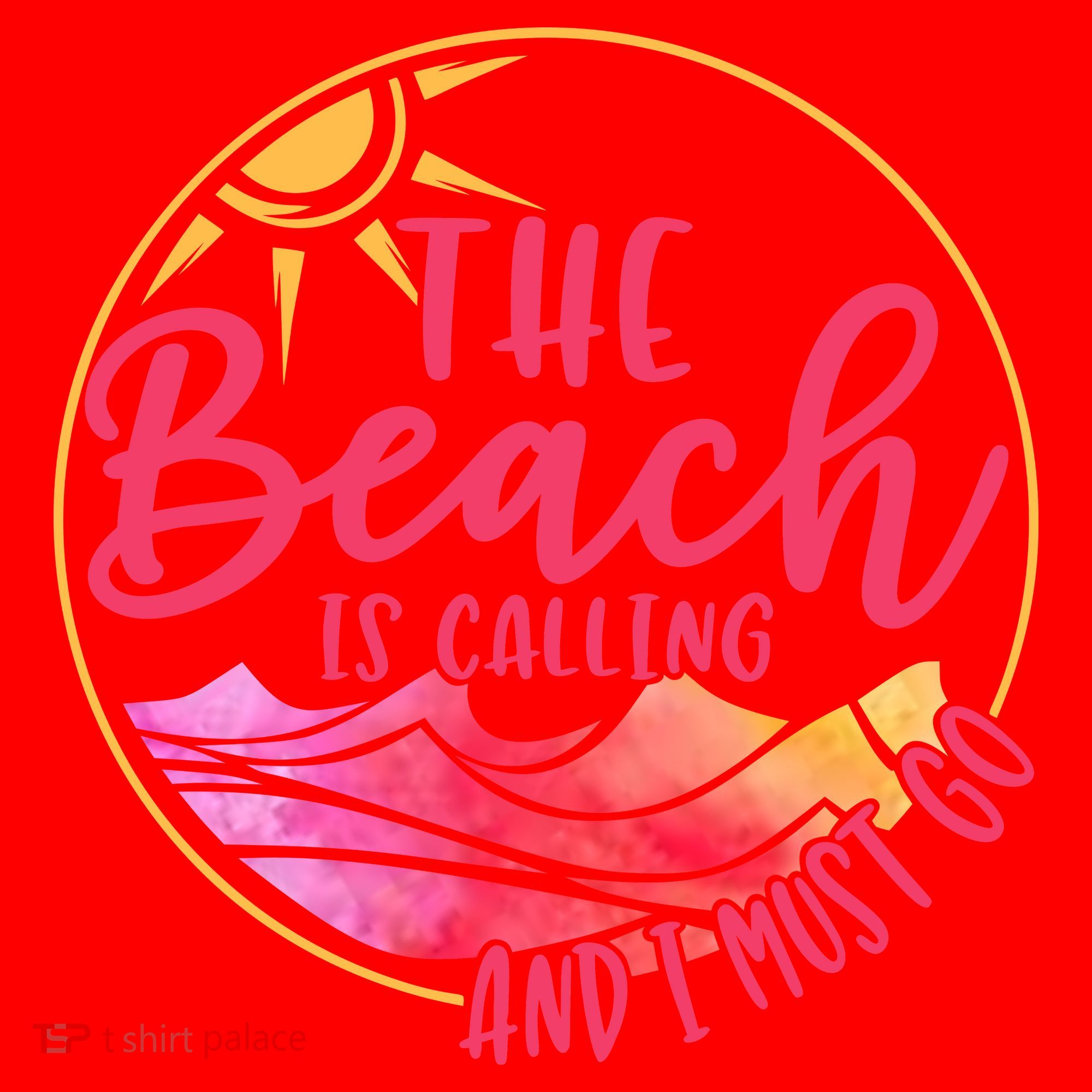 The Beach Is Calling And I Must Go Santa Hat