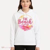 The Beach Is Calling And I Must Go Hoodie thumb 5
