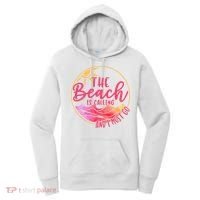The Beach Is Calling And I Must Go Women's Hoodie thumb 0