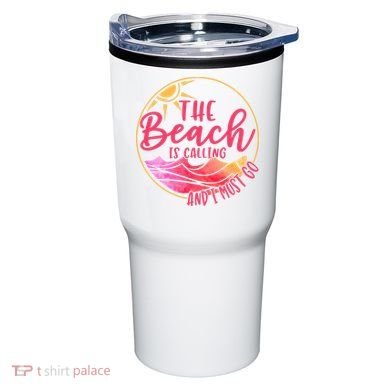 The Beach Is Calling And I Must Go Tumbler