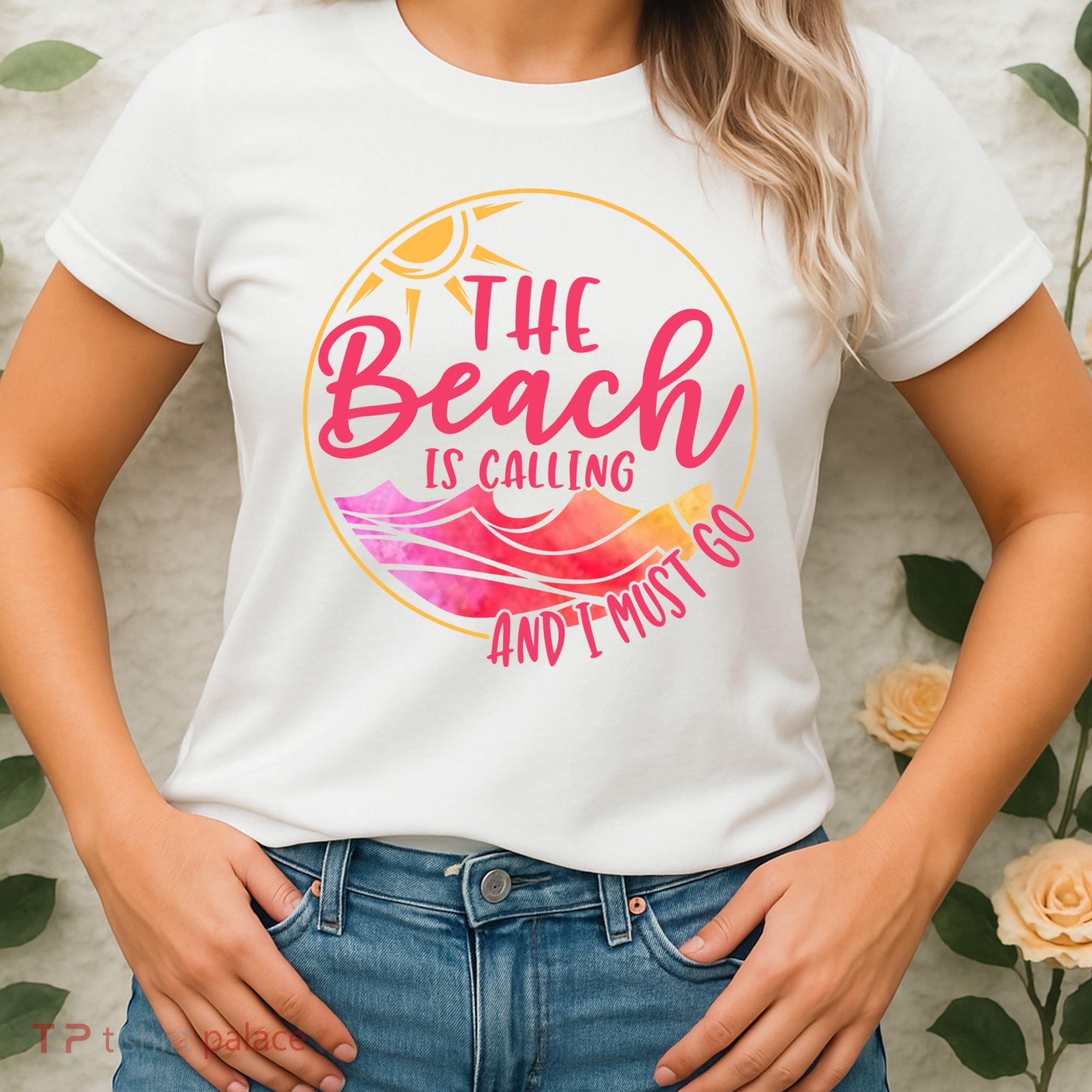 The Beach Is Calling And I Must Go Women's T-Shirt
