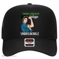 Traumatic Brain Injury Awareness Warrior Unbreakable Gift Hat thumb 0