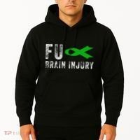 Traumatic Brain Injury Awareness Fu Traumatic Brain Injury Hoodie thumb 2