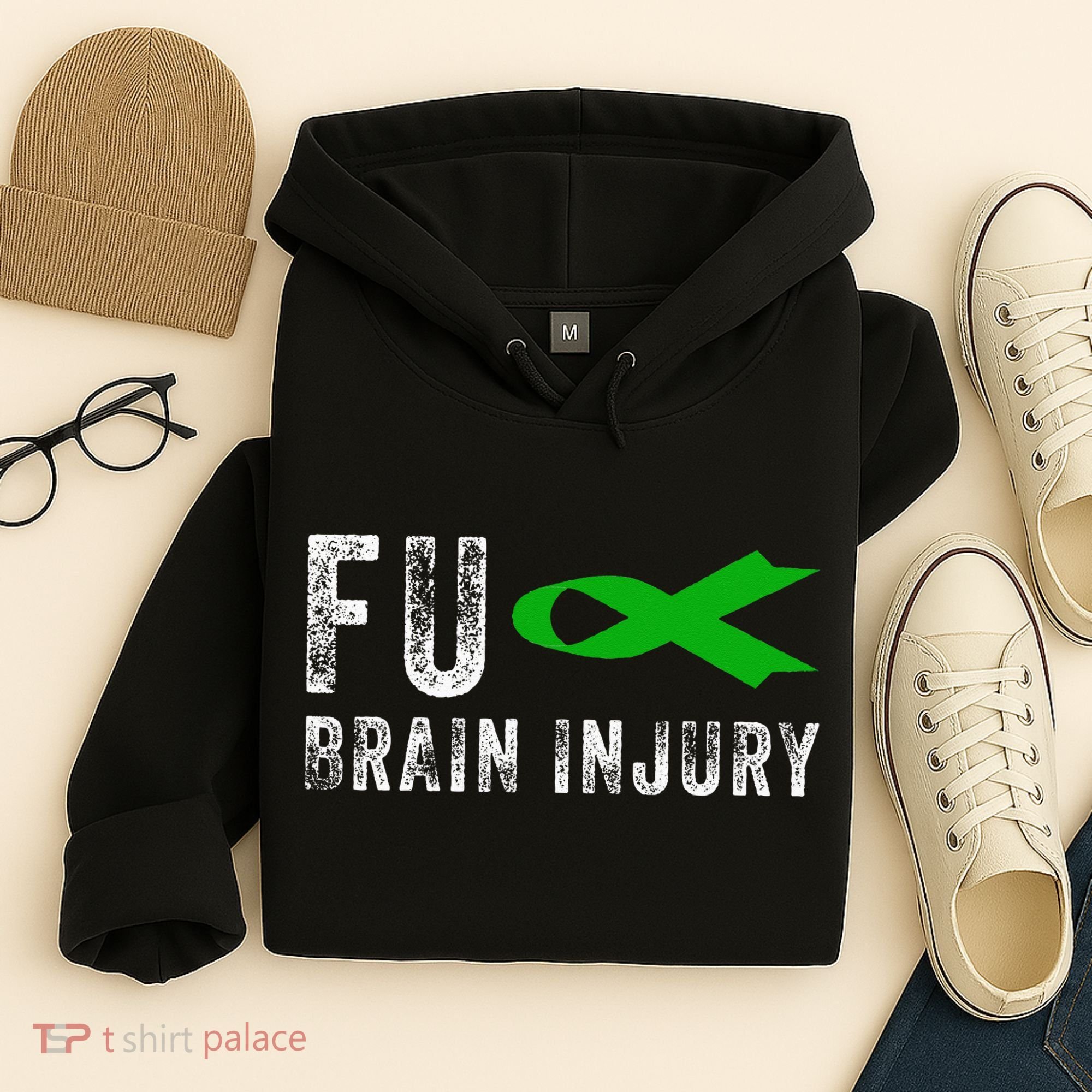 Traumatic Brain Injury Awareness Fu Traumatic Brain Injury Hoodie