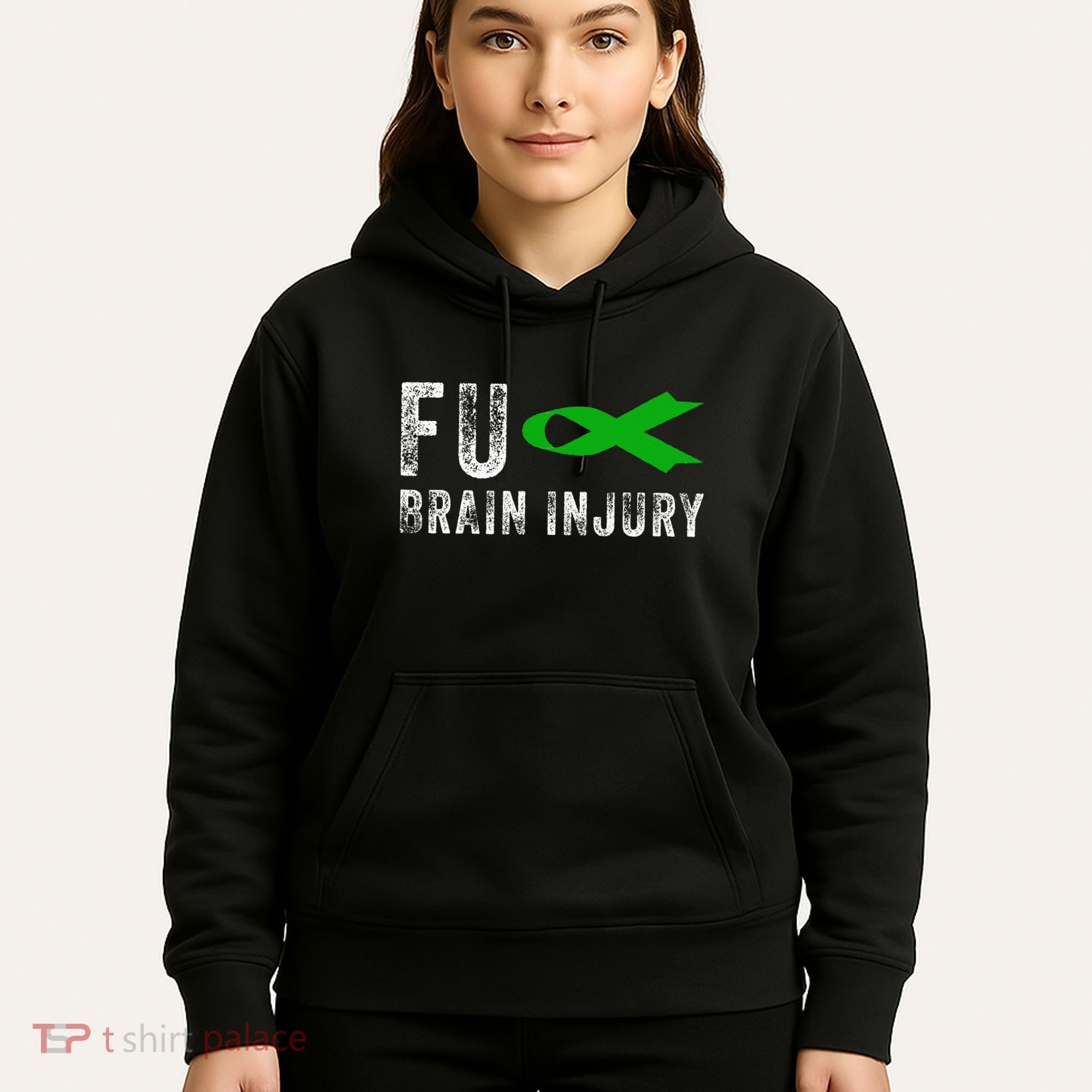 Traumatic Brain Injury Awareness Fu Traumatic Brain Injury Hoodie
