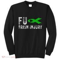 Traumatic Brain Injury Awareness Fu Traumatic Brain Injury Sweatshirt thumb 0