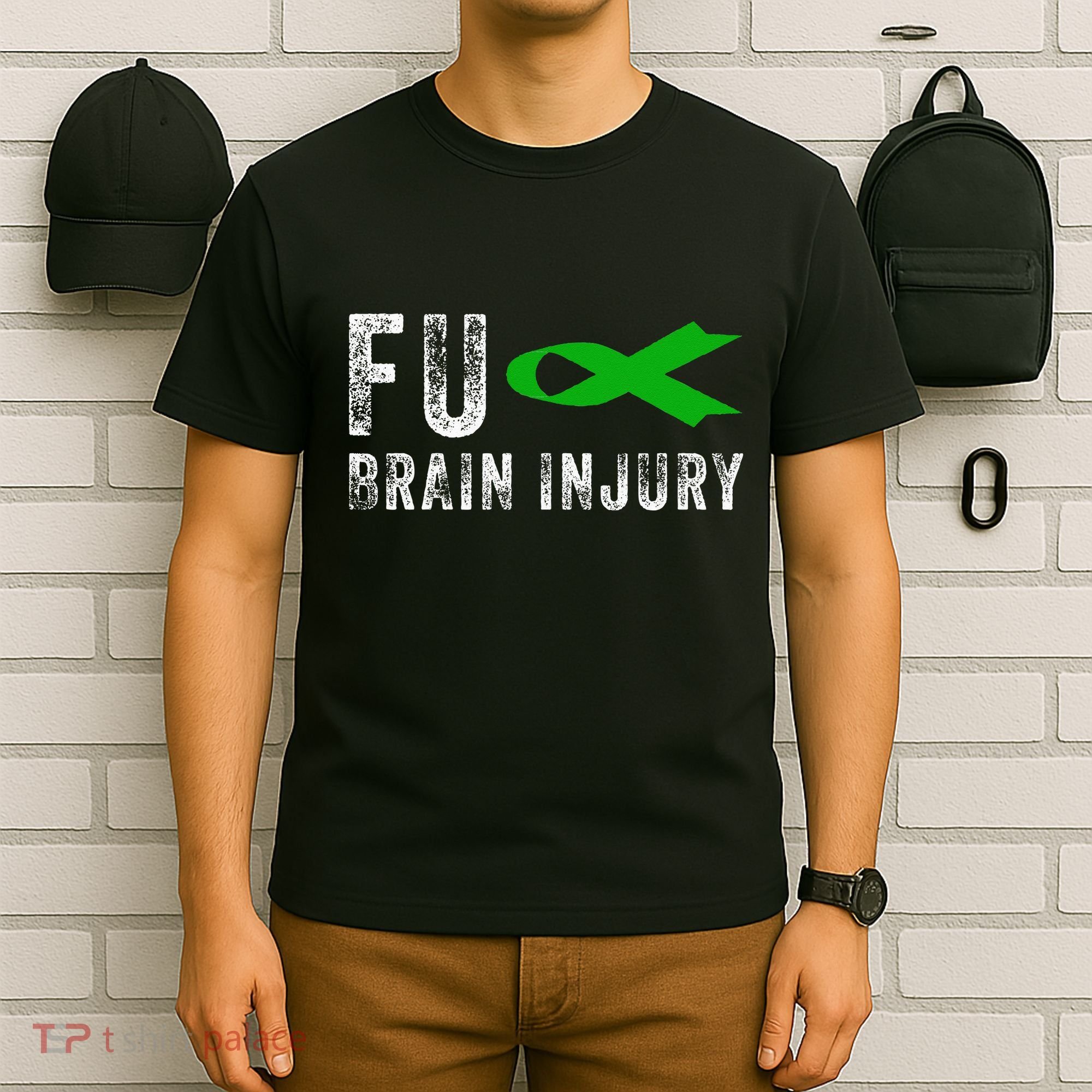 Traumatic Brain Injury Awareness Fu Traumatic Brain Injury T-Shirt