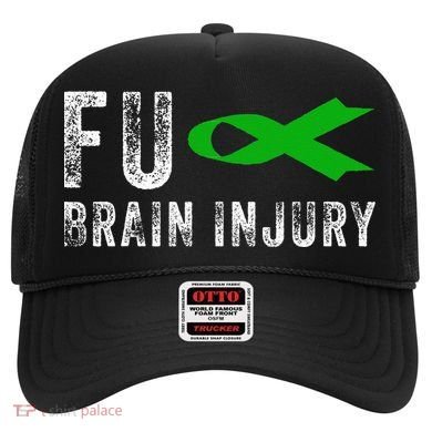 Traumatic Brain Injury Awareness Fu Traumatic Brain Injury Hat