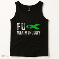 Traumatic Brain Injury Awareness Fu Traumatic Brain Injury Tank Top thumb 2