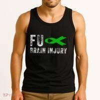 Traumatic Brain Injury Awareness Fu Traumatic Brain Injury Tank Top thumb 3