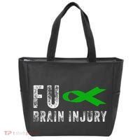 Traumatic Brain Injury Awareness Fu Traumatic Brain Injury Tote Bag thumb 0