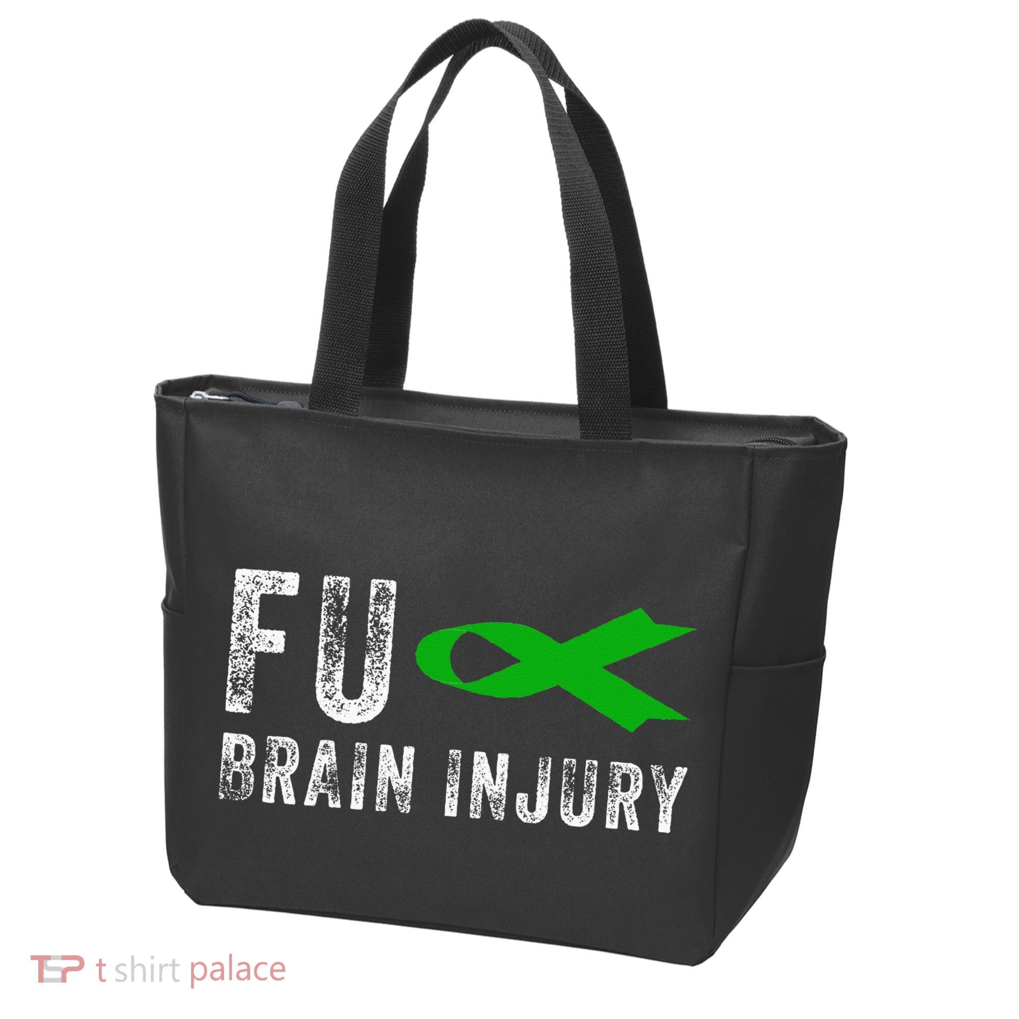 Traumatic Brain Injury Awareness Fu Traumatic Brain Injury Tote Bag
