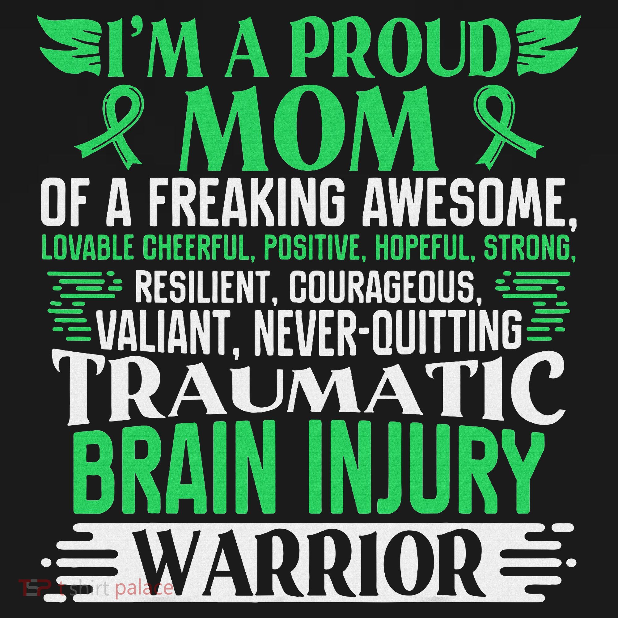 Traumatic Brain Injury Awareness Ribbon Mom Tbi Gift Women's Hoodie