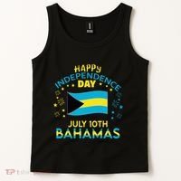 The Bahamas Independence Day Bahamian Pride The Bahamas Flag Tank Top thumb 2